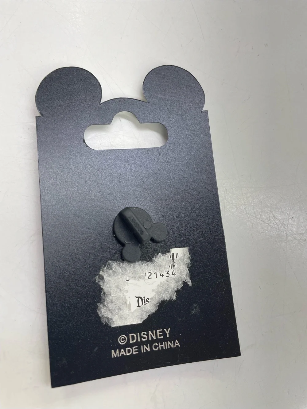 Disney Mater Enamel Trading Pin - Orange with Teal Accents
